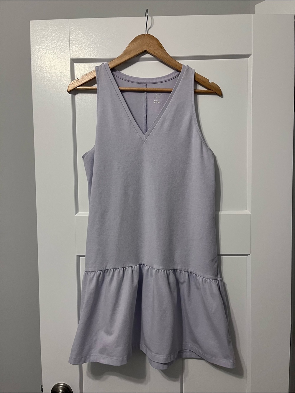 Sleeveless Drop Waist Knit Dress
